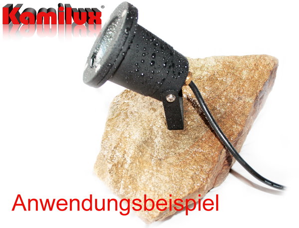 Bodeneinbauleuchte Bodenstrahler Bodenspot Strahler Piso 230V GU10-Sockel mit Halogenlampe max. 50W