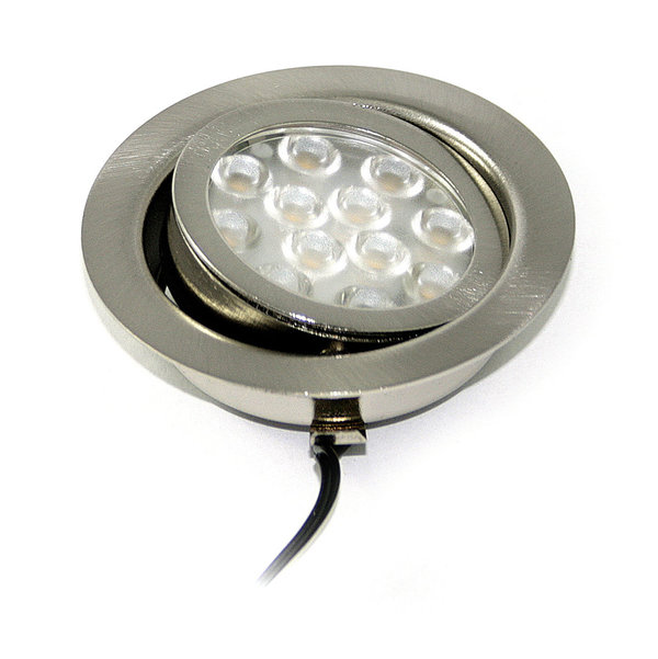 LED Möbel Einbauleuchte LED-Spot Inge 3W - 20°schwenkbar - hell wie 25W Halogen