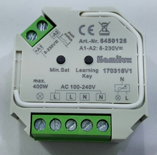 LED Dimmer-Modul 400Watt / 8 - 230Volt Steuerspannung für LED-Deckenleuchten