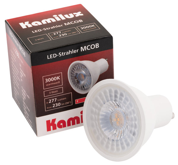 Kamilux® LED Einbauleuchten Kanto |3 Watt| 230V | Einbaustrahler
